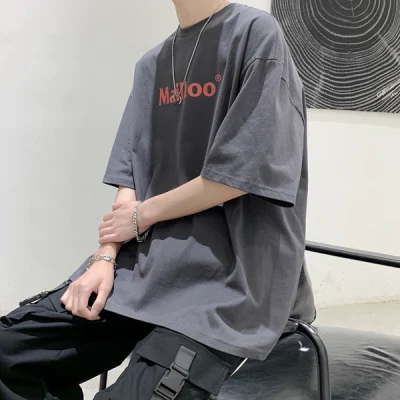 phối đồ với áo phông rộng