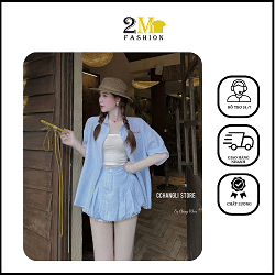 set áo và chân váy hàn quốc